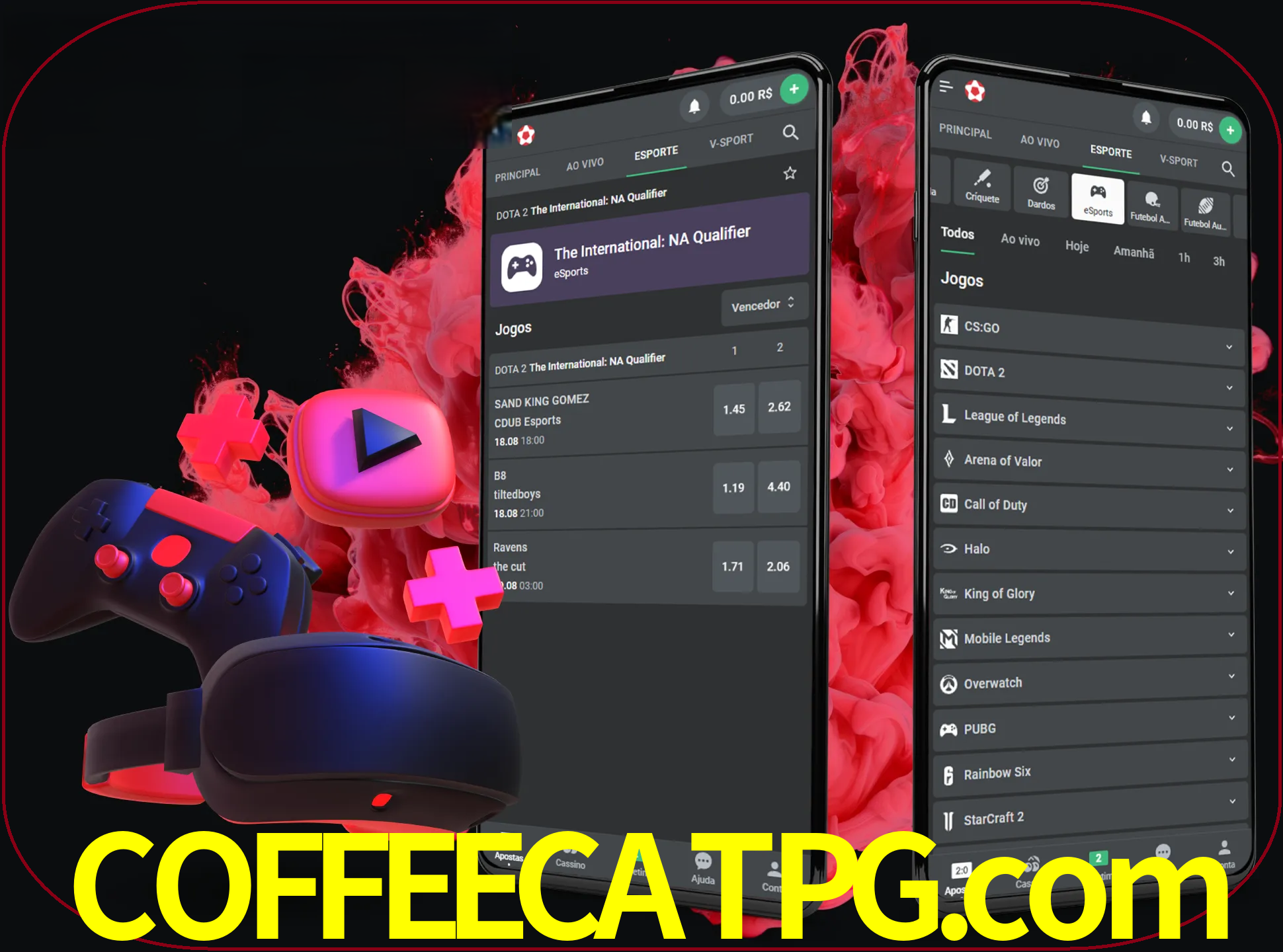 Para ter a aplicação móvel coffeecatpg no seu smartphone, basta descarregar o ficheiro apk e seguir as instruções.