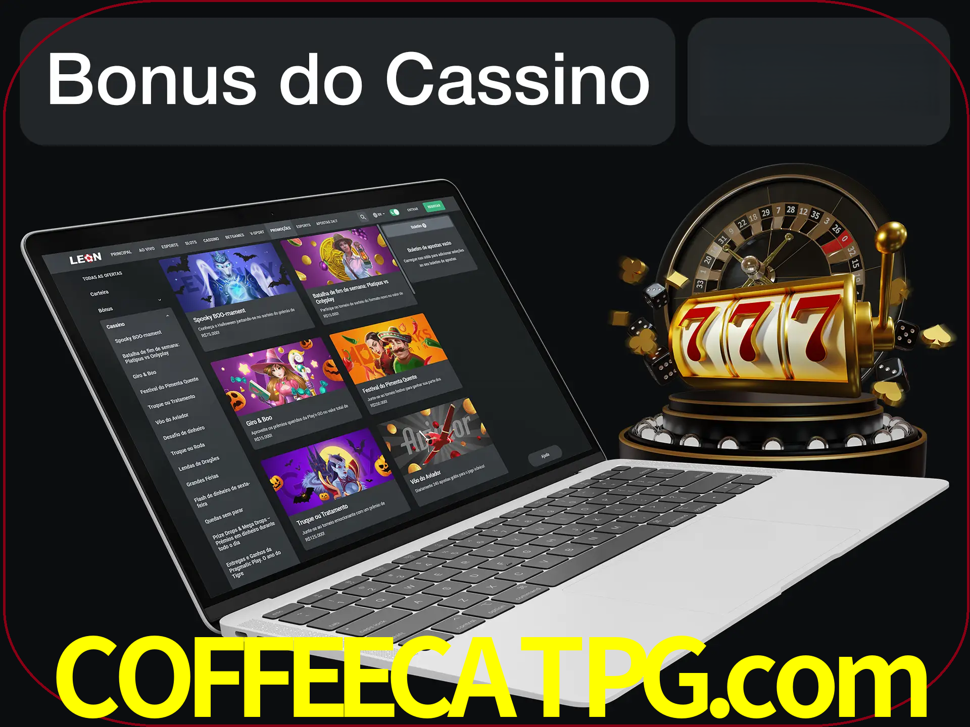 Use o bônus do cassino para começar melhor.