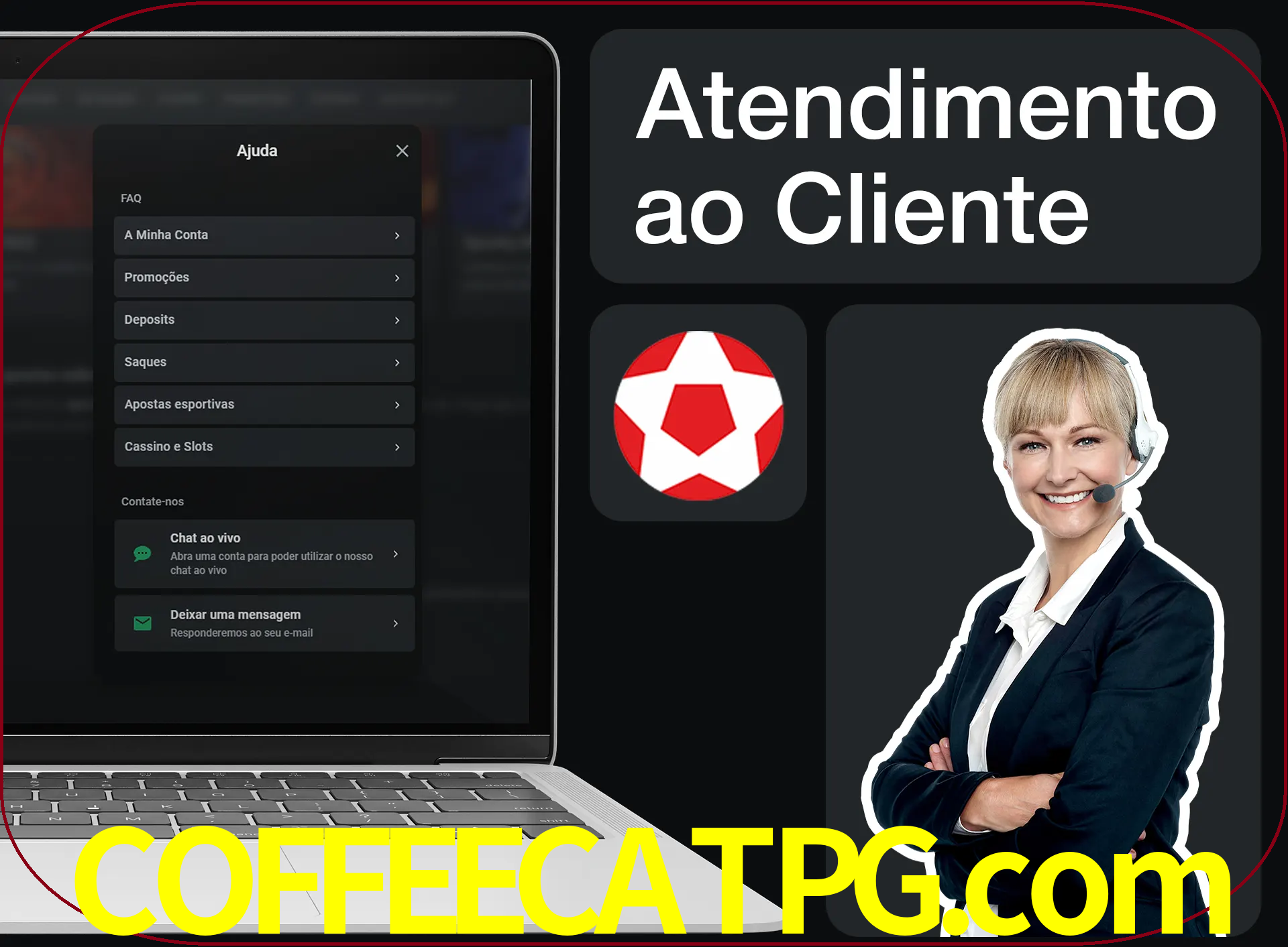Você pode pedir nosso apoio para ajudar.