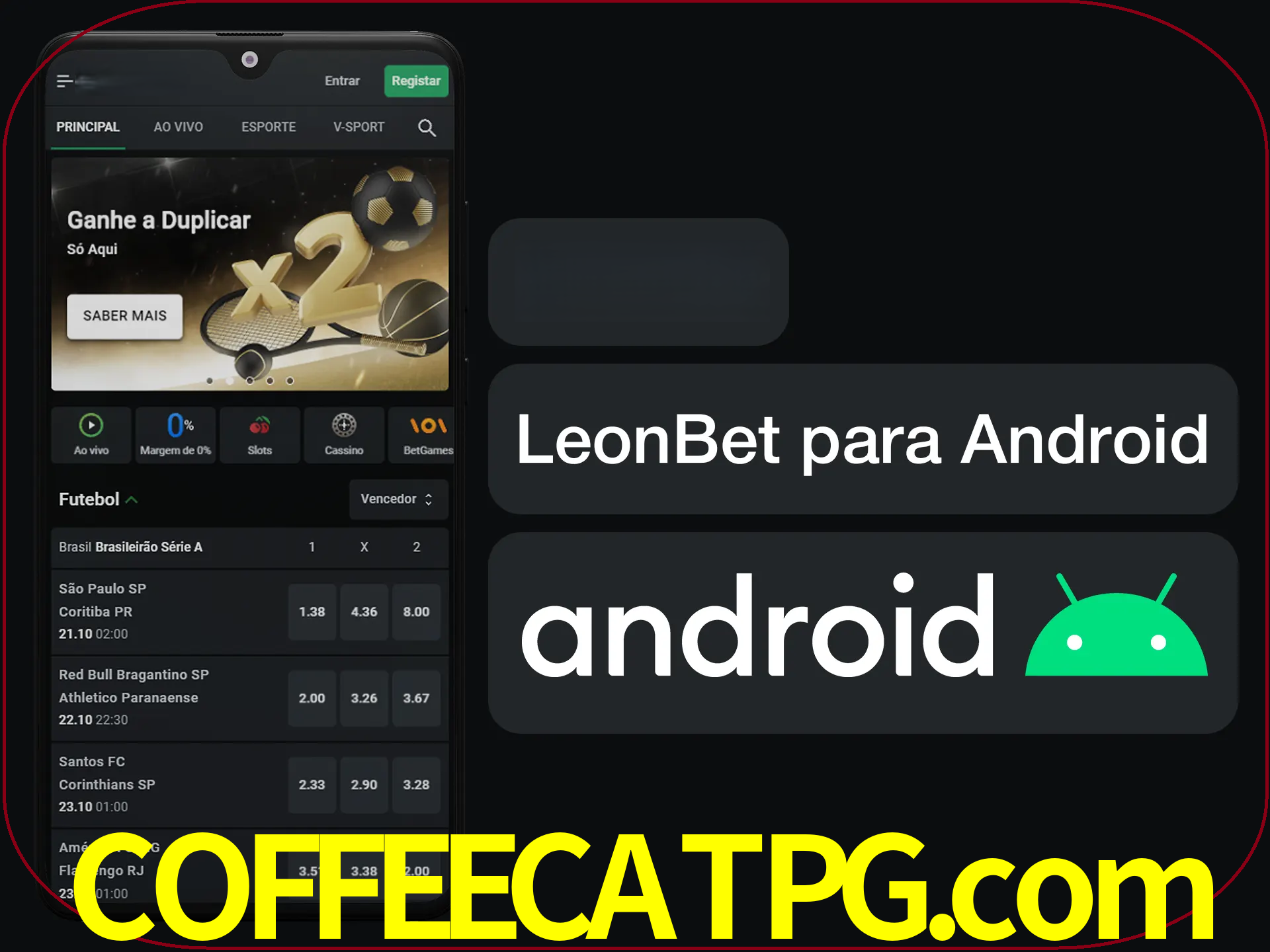 Adquira sua versão poket de LeonBet.