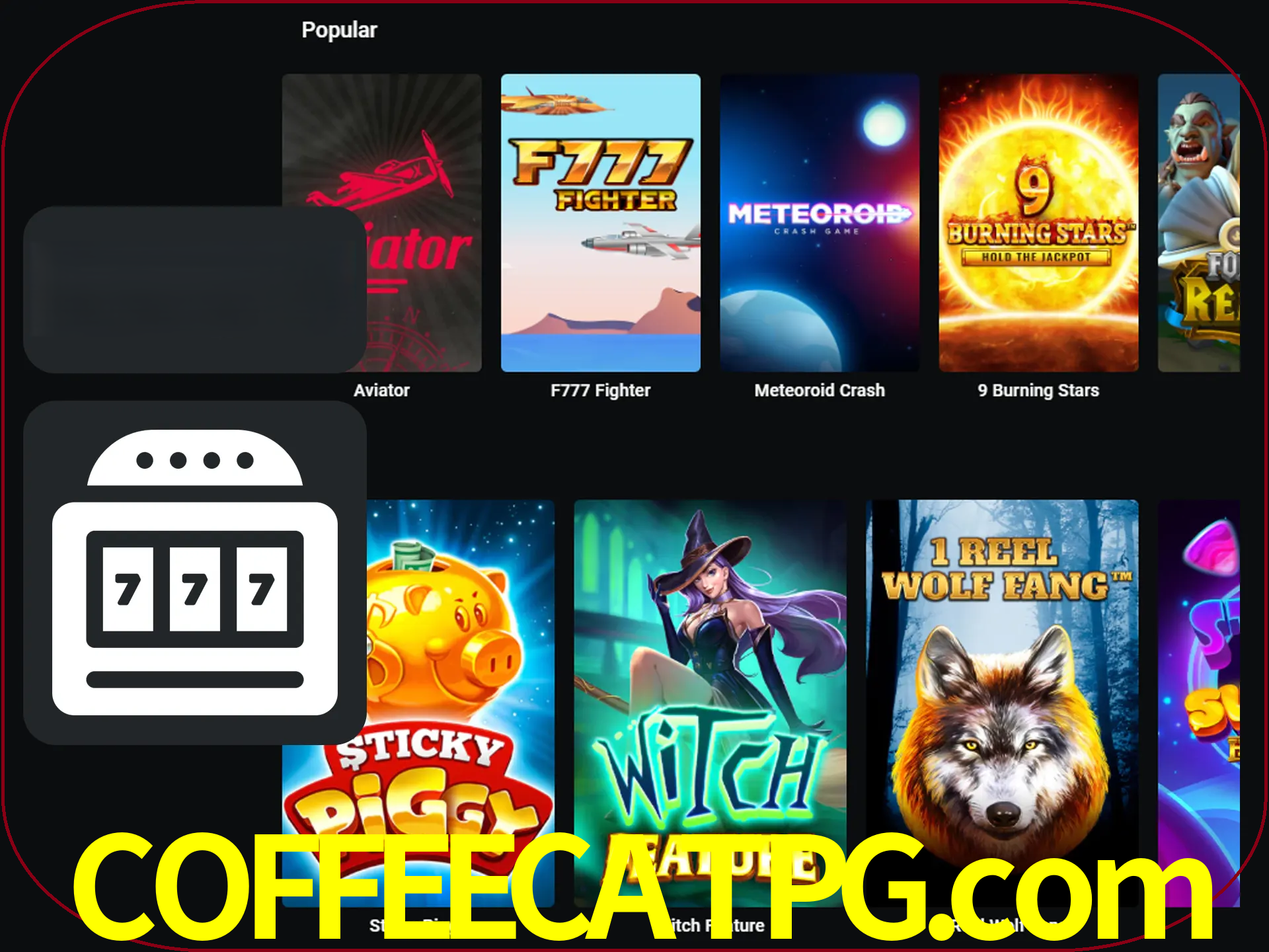 Gire seus slots de dinheiro favoritos.
