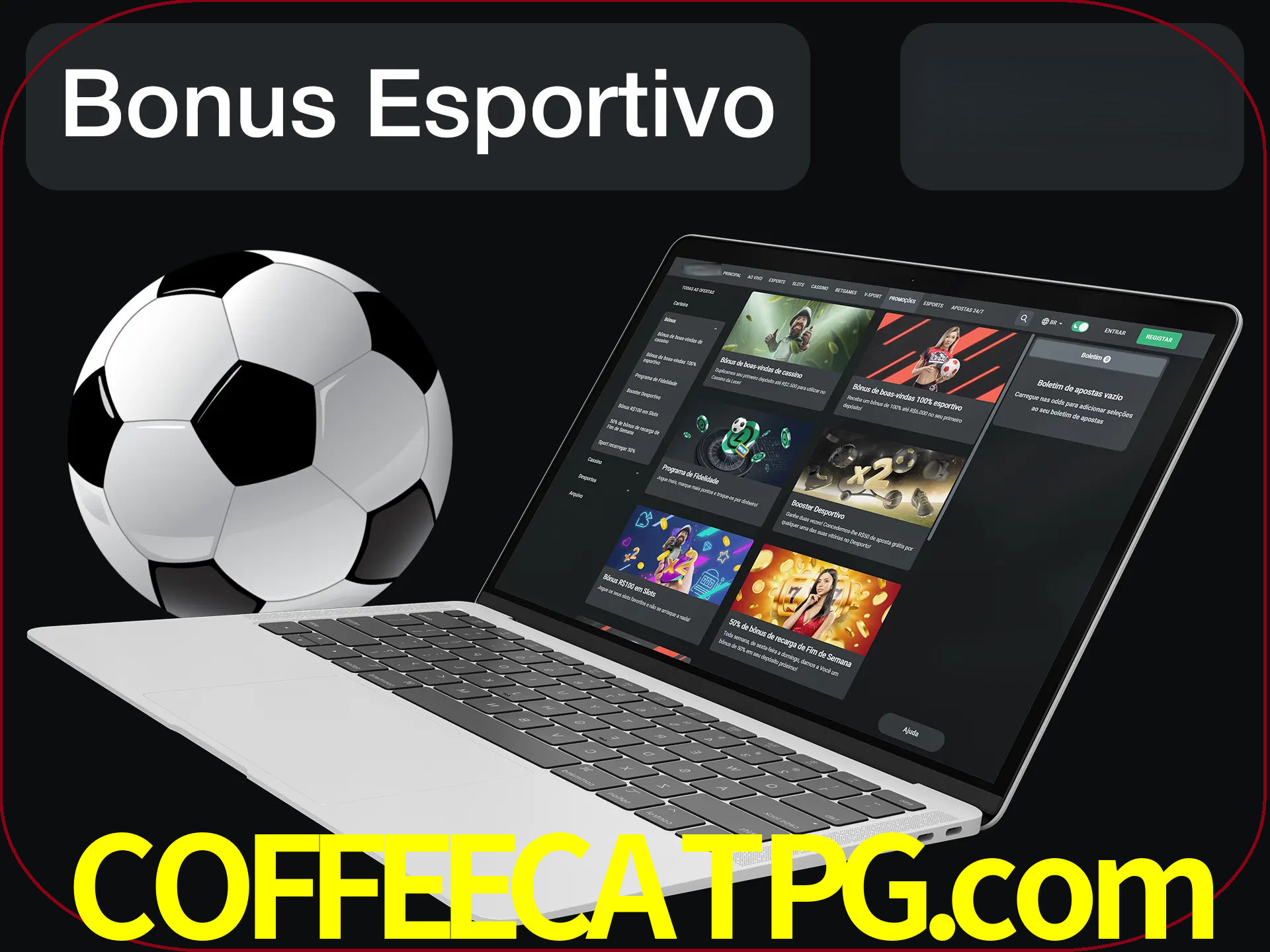 Antes de começar a apostar, use o bônus esportivo.